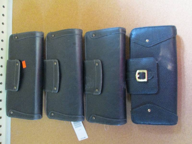 lot of 4 Kmart black womens wallet ...