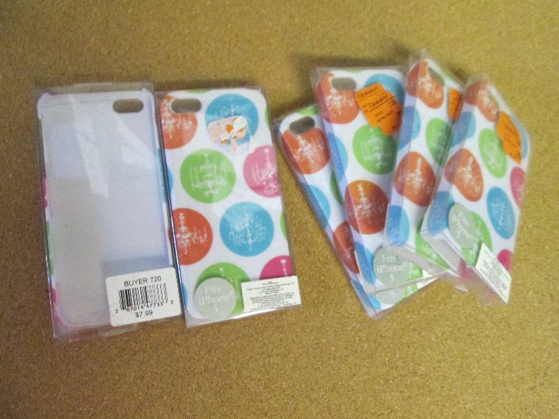 lot of 6 iPhone 5 cases...