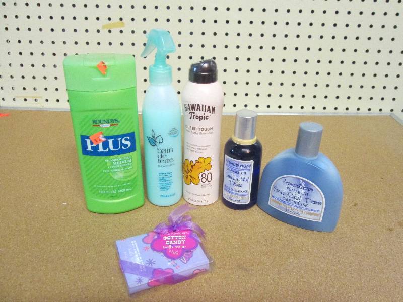 mixed lot of health and beauty prod...