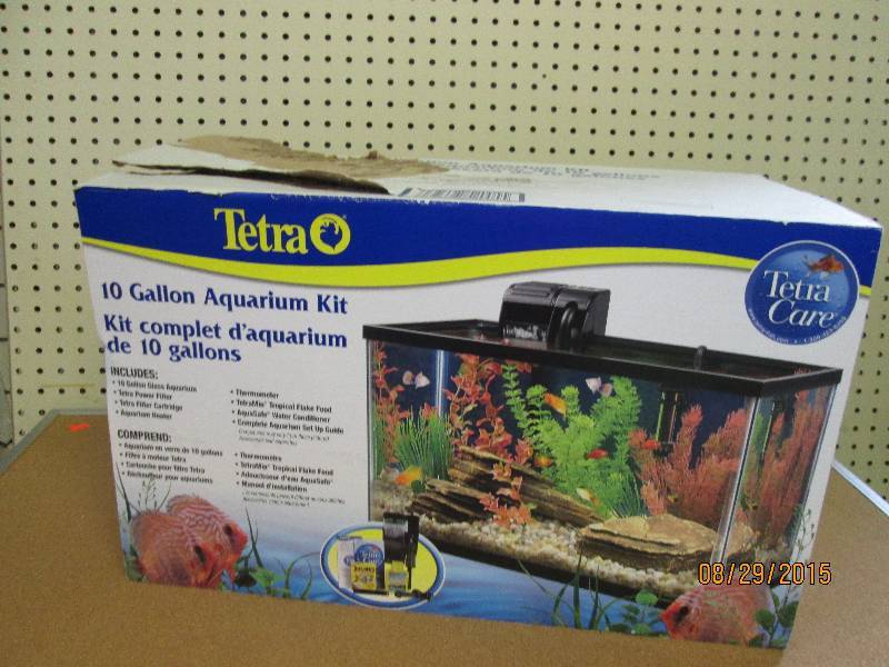 Tetra 10 gallon aquarium kit - subm...