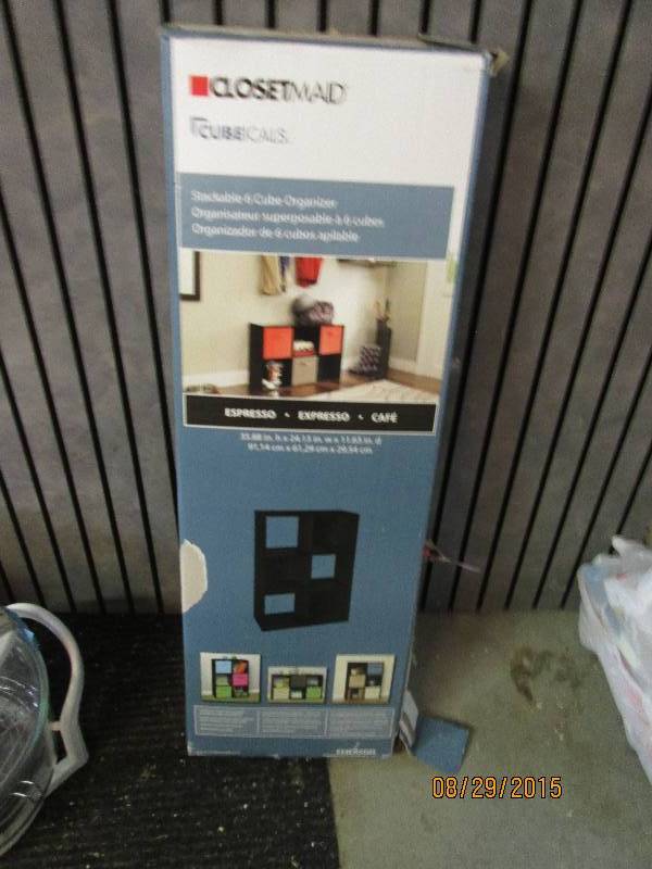 stackable 6 cube organizer 35H x ...
