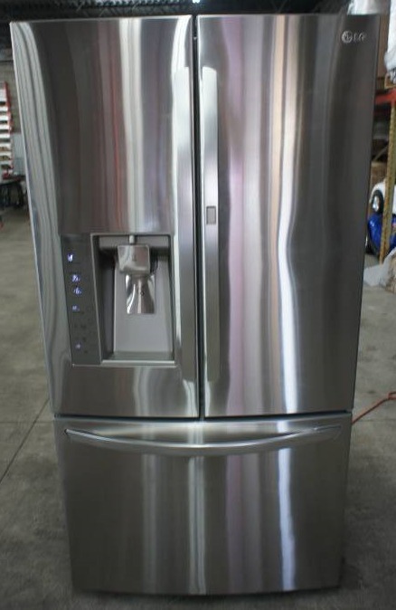 lot 1 image: LG Refrigerator - Model # (LFX31945ST)