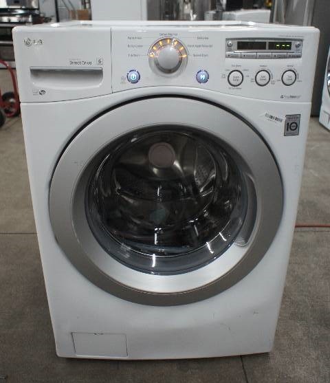 lot 7 image: LG Washer - Model # (WM3050CW)