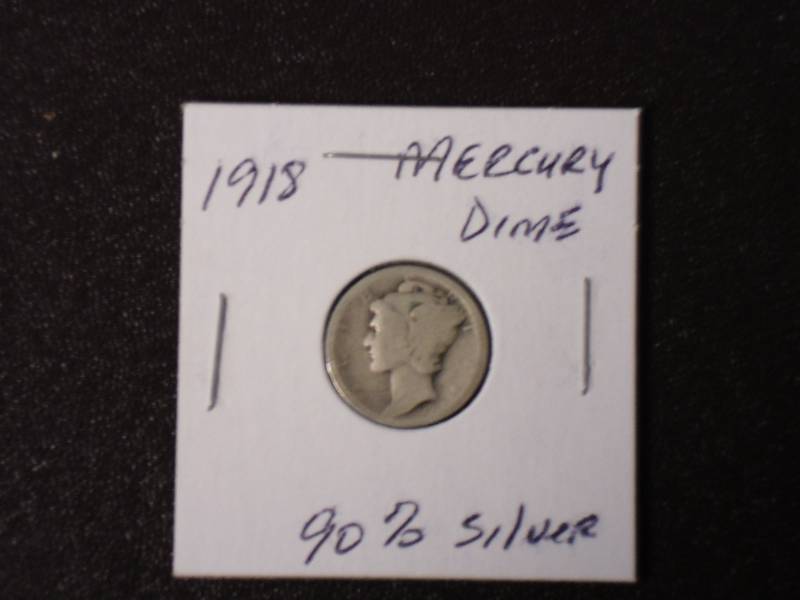 1918 Mercury Dime
