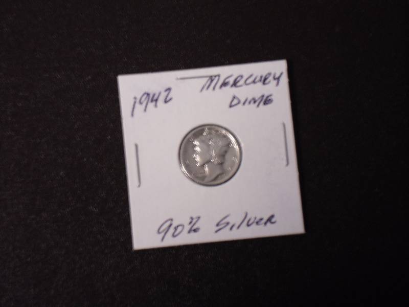 1942 Mercury Dime