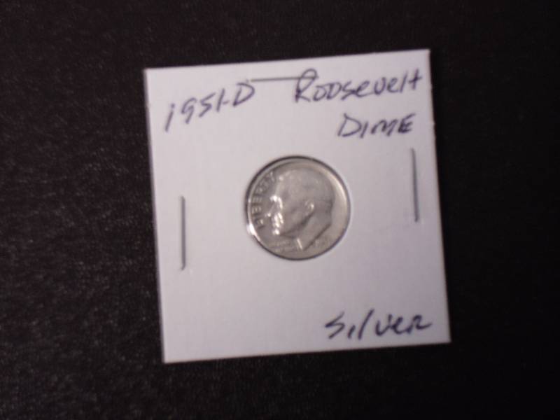 1951-D Roosevelt Dime