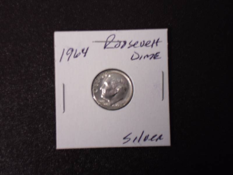 1964 Roosevelt Dime