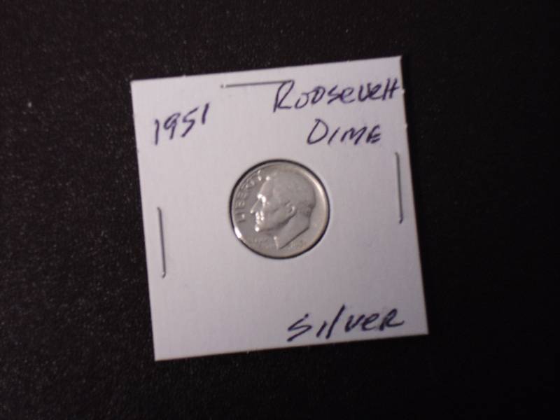 1951 Roosevelt Dime
