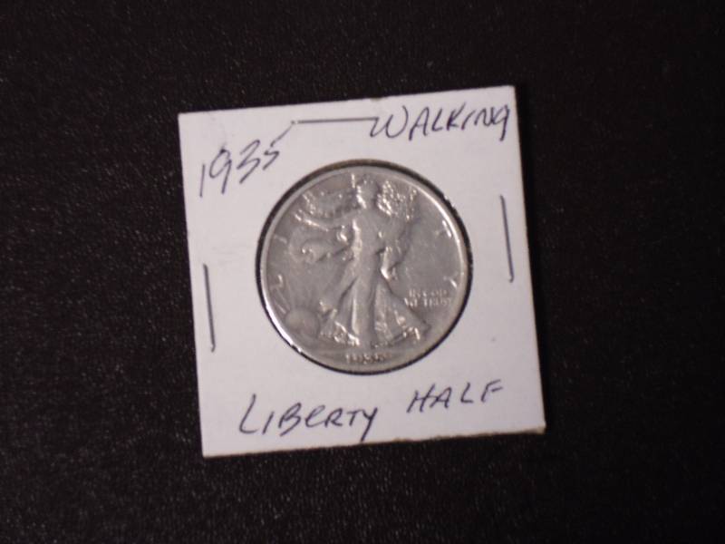 1935 Walking Liberty Half