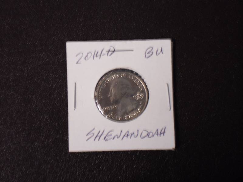 2014-D Shenandoah AU Quarter