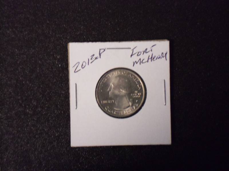 2013-P Fort McHenry Quarter AU