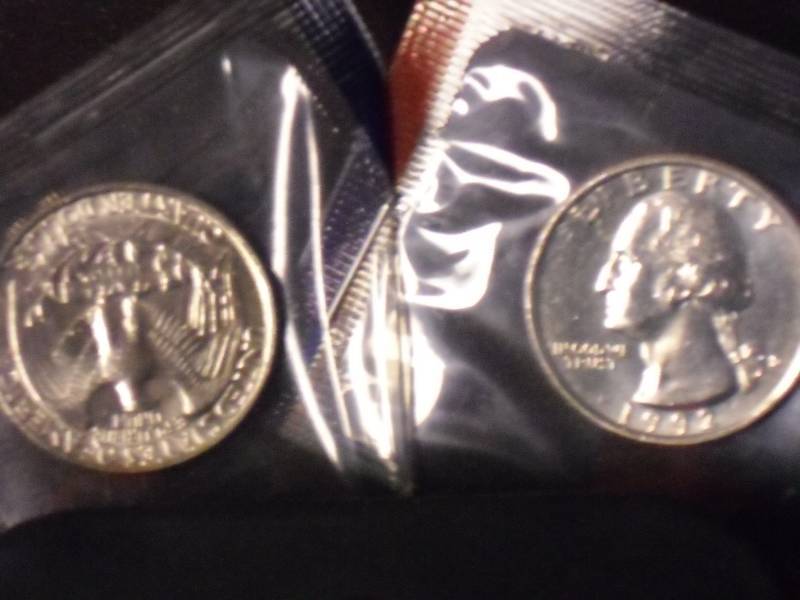 1992-P, 1992-D Uncirculated Quarters