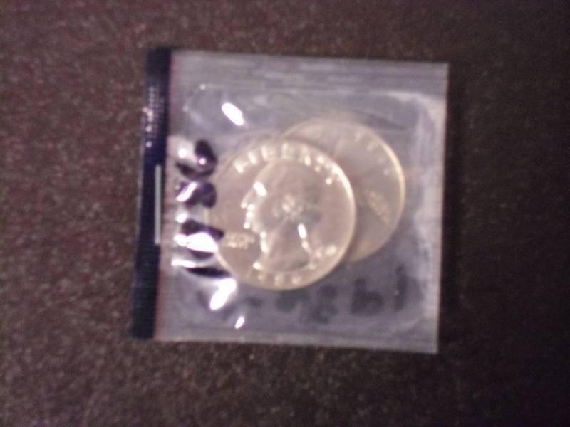 1986-P, 1986-D Uncirculated Washington Quarters