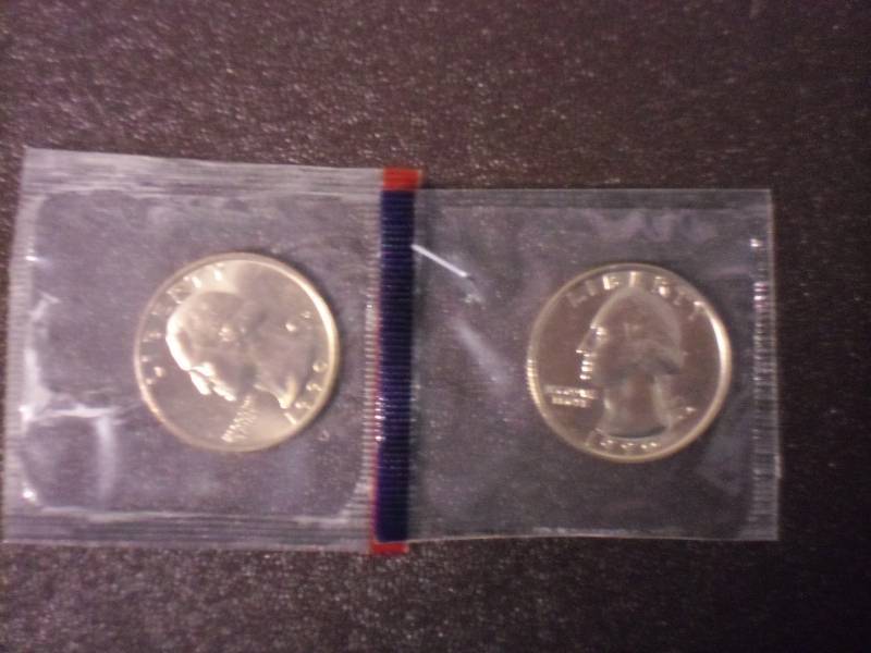 1990-P, 1990-D Uncirculated Washington Quarters