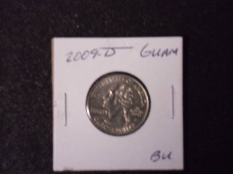 2009-D BU Territorial Quarter Guam