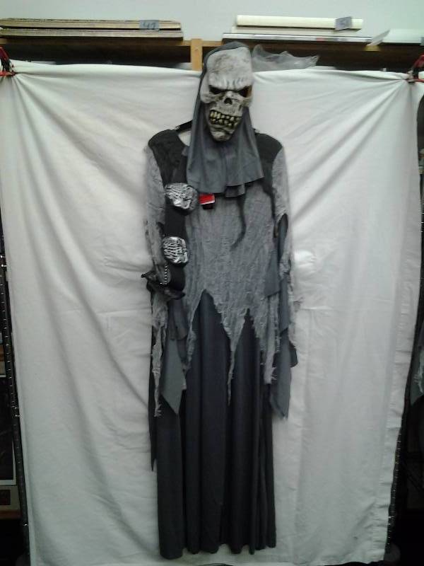 Gray Ghost Costume Size 1012