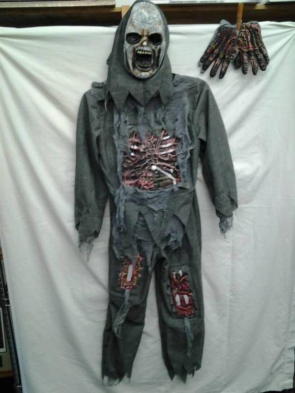 Zombie Costume Size 8