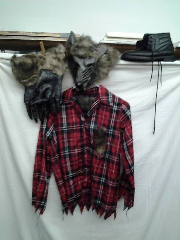 Girls Size L (14) Werewolf Set