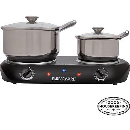 lot 54 image: Farberware Double Burner