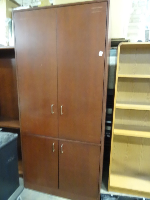 Laminate 4 Door AV Cabinet