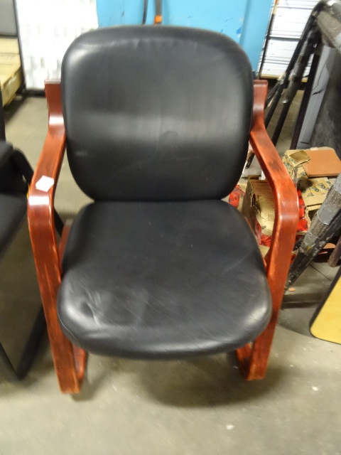 Wood Framed Side Chair