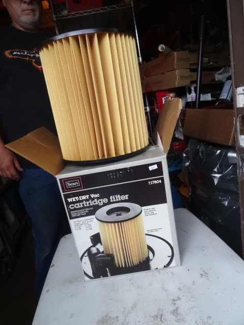 WetDry Vac. Filter