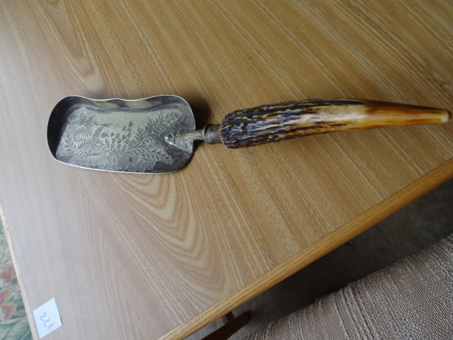 Brass Crumb Scoop