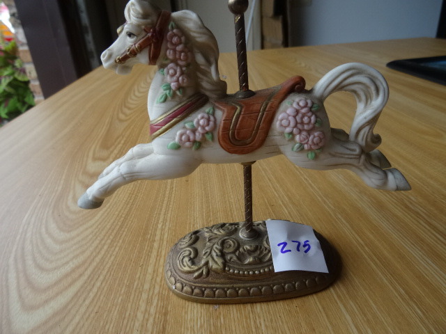 Homco Carousel Horse