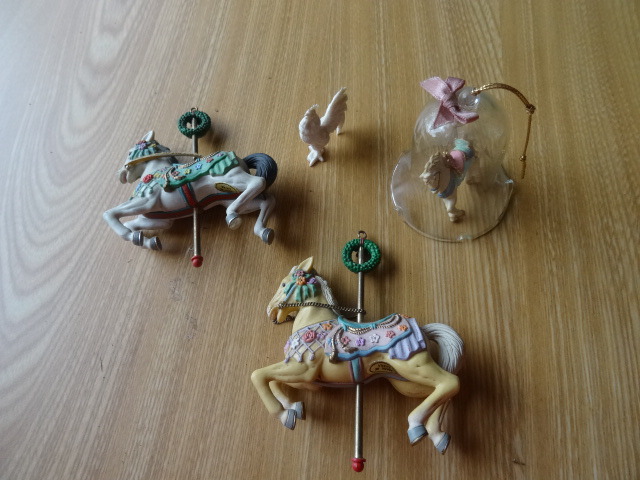 Carousel Horse Ornaments