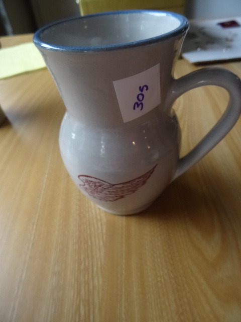 Red Wing Vase