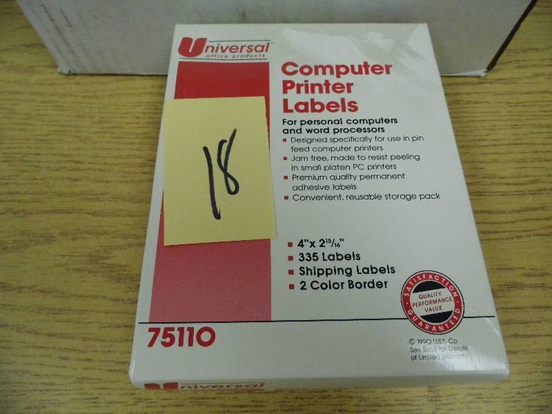 11 Boxes of Labels