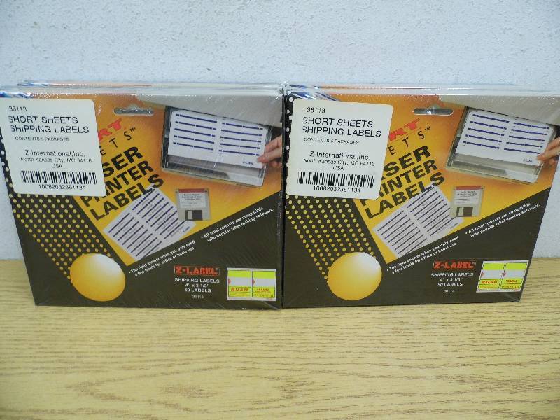 20 Boxes of Labels