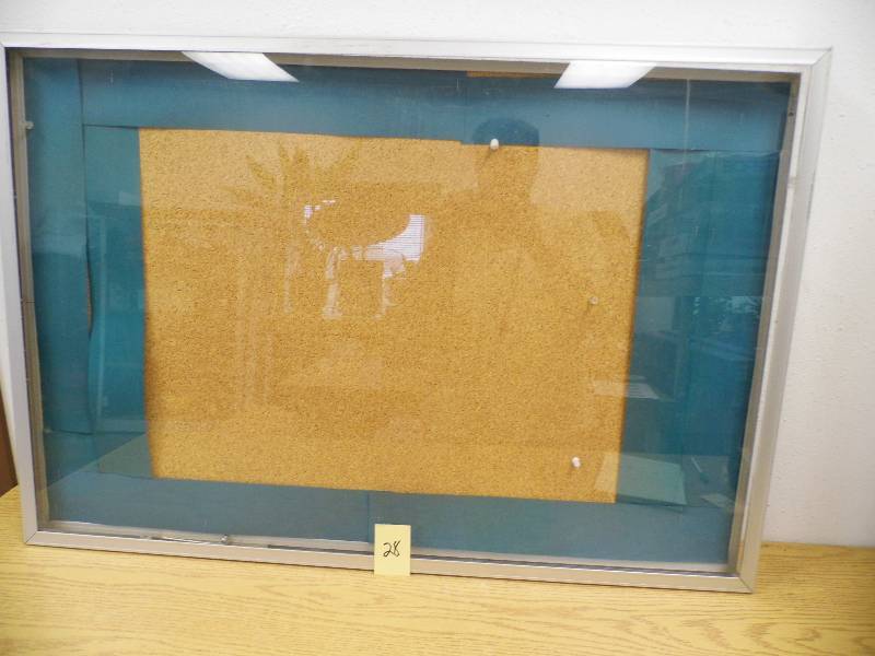 Enclosed Bulletin Board