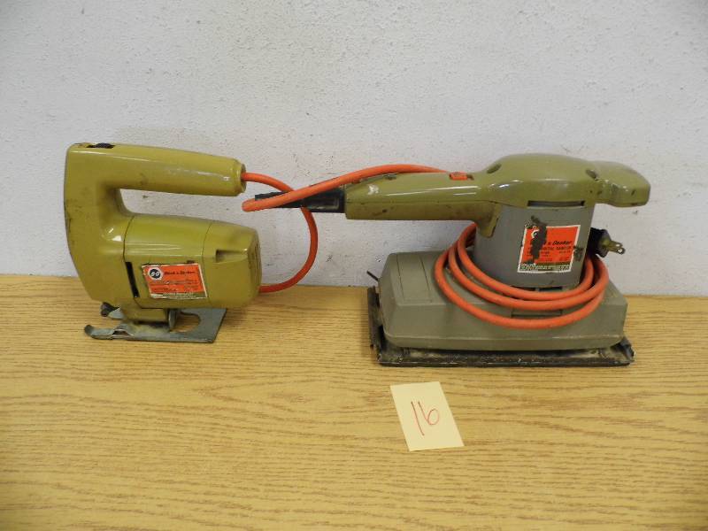 Black & Decker Sander & Jig Saw