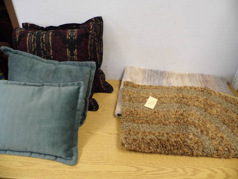 Pillow and Rugs