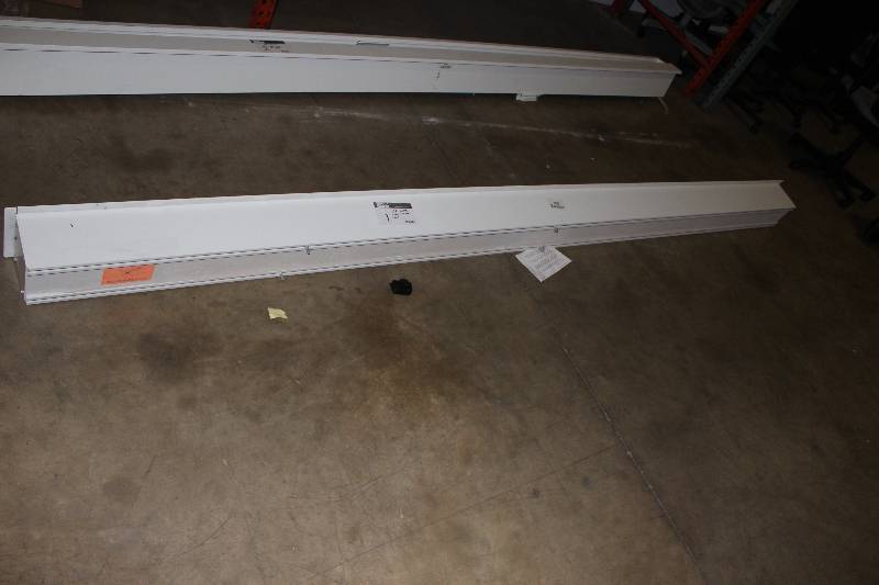 lot 1 image: Da-Lite Projector Screen 136 Width Removed From A University.