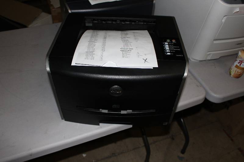 lot 31 image: Dell Laser Printer Model 1710 Tested & Operational.