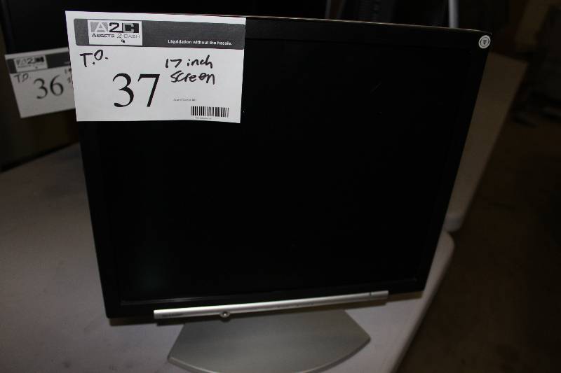 lot 37 image: Sharp 17 LCD Monitor LL-172A-B Tested & Operational.