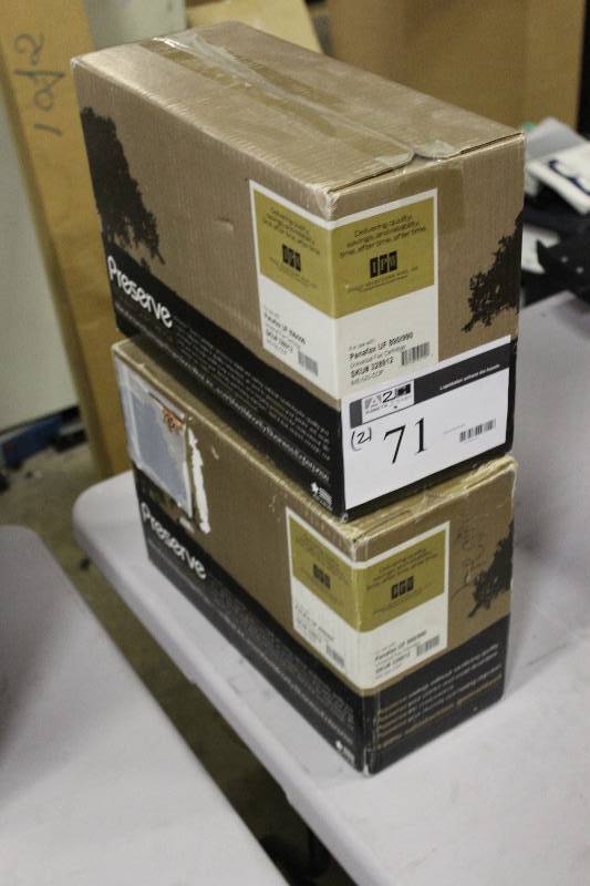 lot 71 image: Box Lot of (2) Panafax UF 890990 Universal Fax Cartridge.