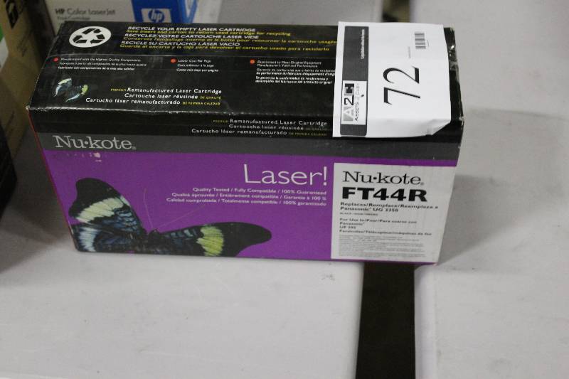lot 72 image: Nukote FT44R Print Cartridge For Use In Panasonic UF595.
