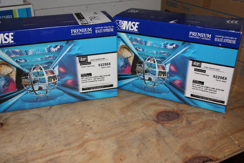 lot 79 image: Box Lot of (2) Toner Cartridge For 92298X High Yield.