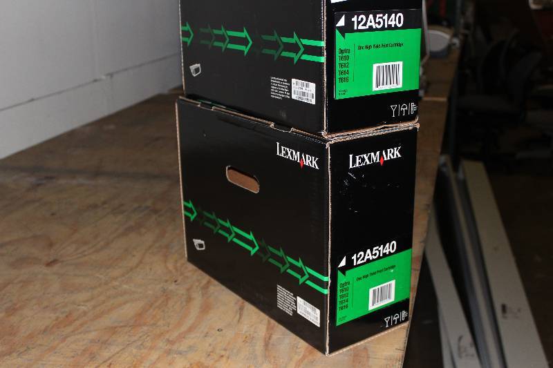 lot 87 image: Lexmark Toner Cartridge For Model 12A5140.