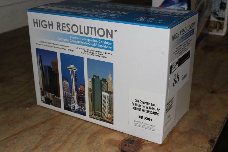 lot 88 image: High ResolutionTM OEM Compatible Toner For HP Laserjet M602M603M4555.