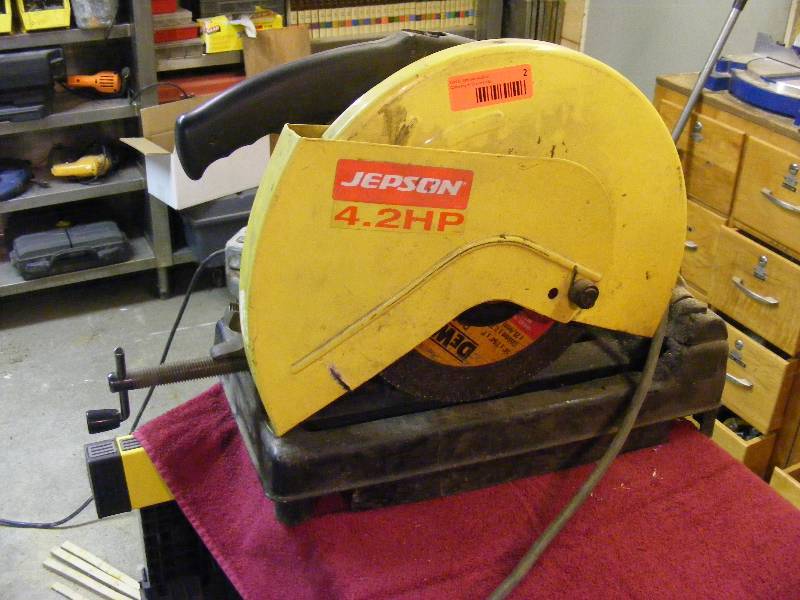 lot 2 image: Jepson cut-off saw