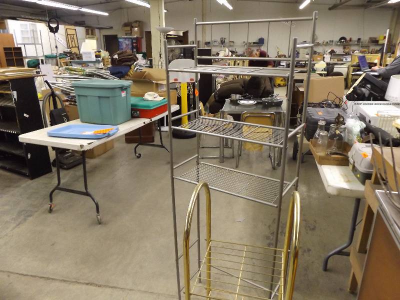 lot 156 image: 2 Metal Stands