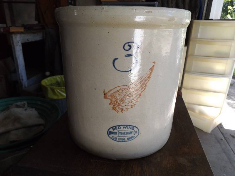 Red Wing Crock