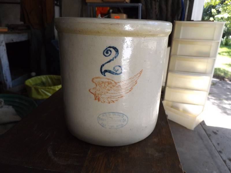Red Wing Crock