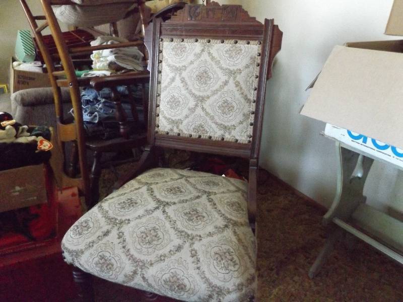 Antique Padded Chair