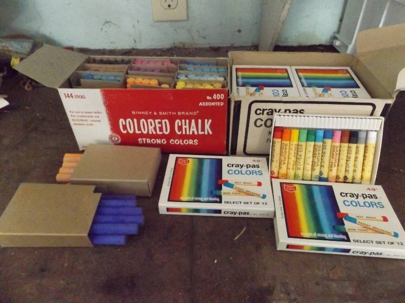 Chalk and Crayons