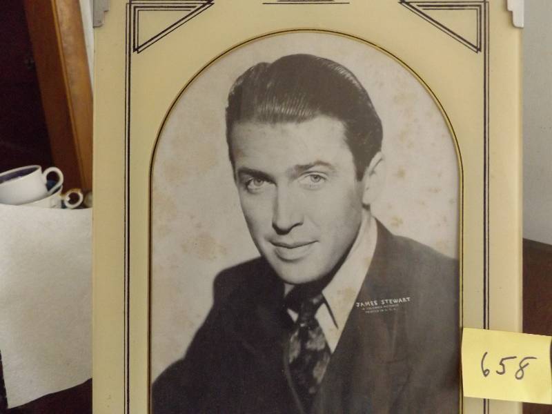 James Stewart Framed Picture